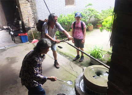 Visite chez l'habitant locale à Yangshuo