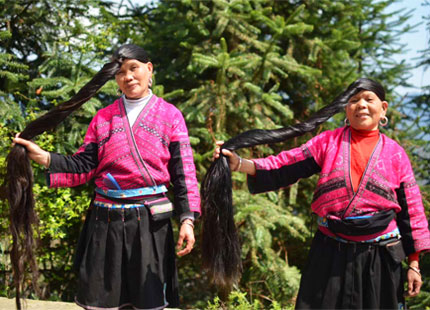 ethnie des Yao à Longji