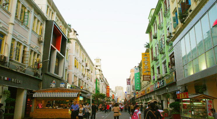 Rue Zhongshan de Xiamen