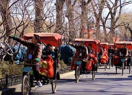voyage en cyclo-pousse à Pékin