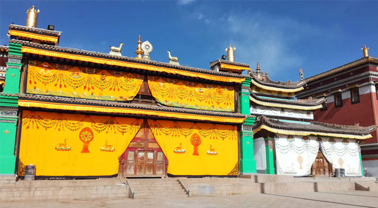 templo en Gansu