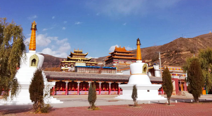 templo en Gansu