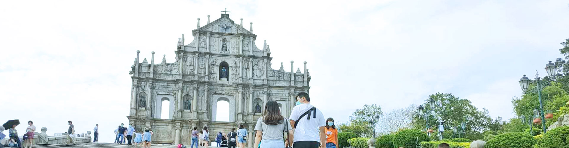 Ruines de la cathédrale Saint-Paul à Macao